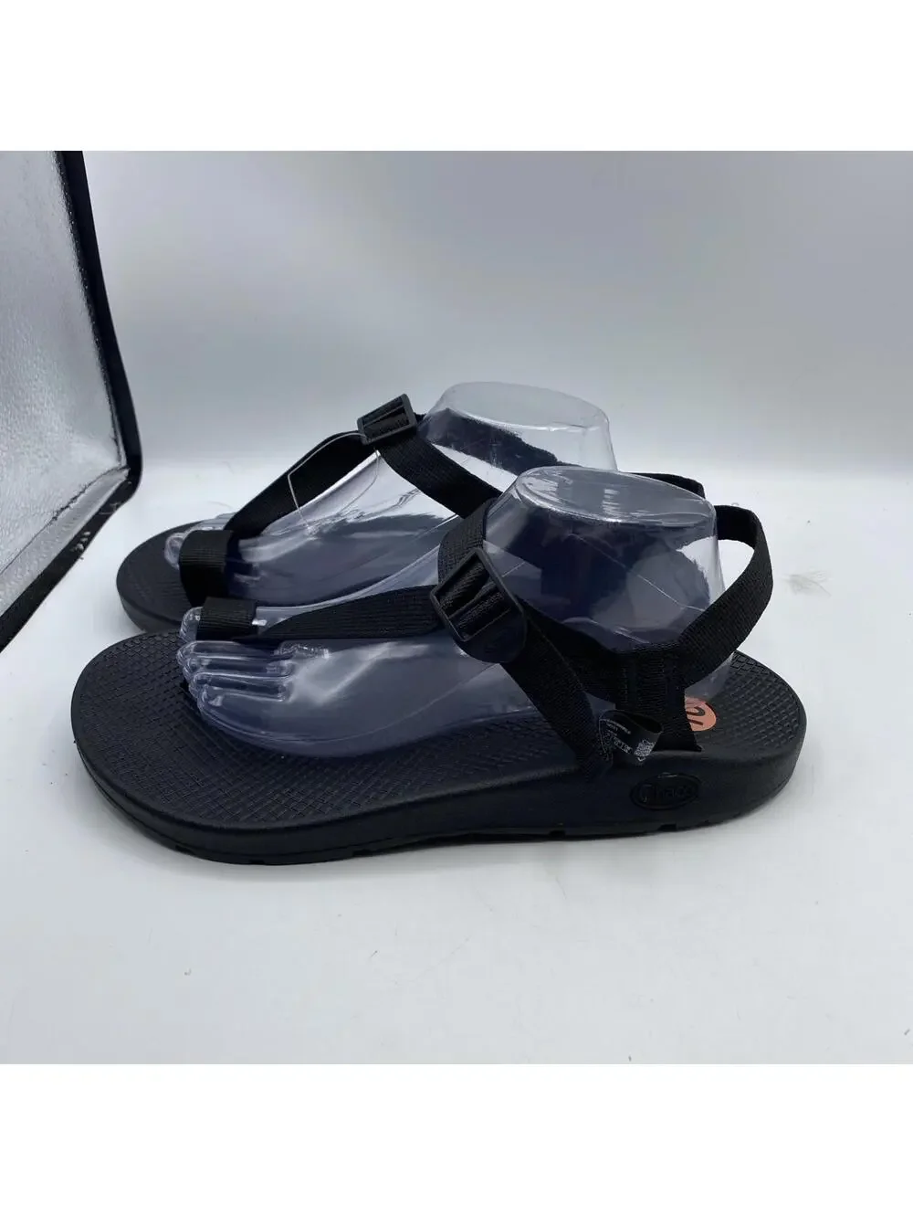 Chaco Z/1 Classic Black Sandals Mens Size 10 Adjustable Straps Outdoor Sport